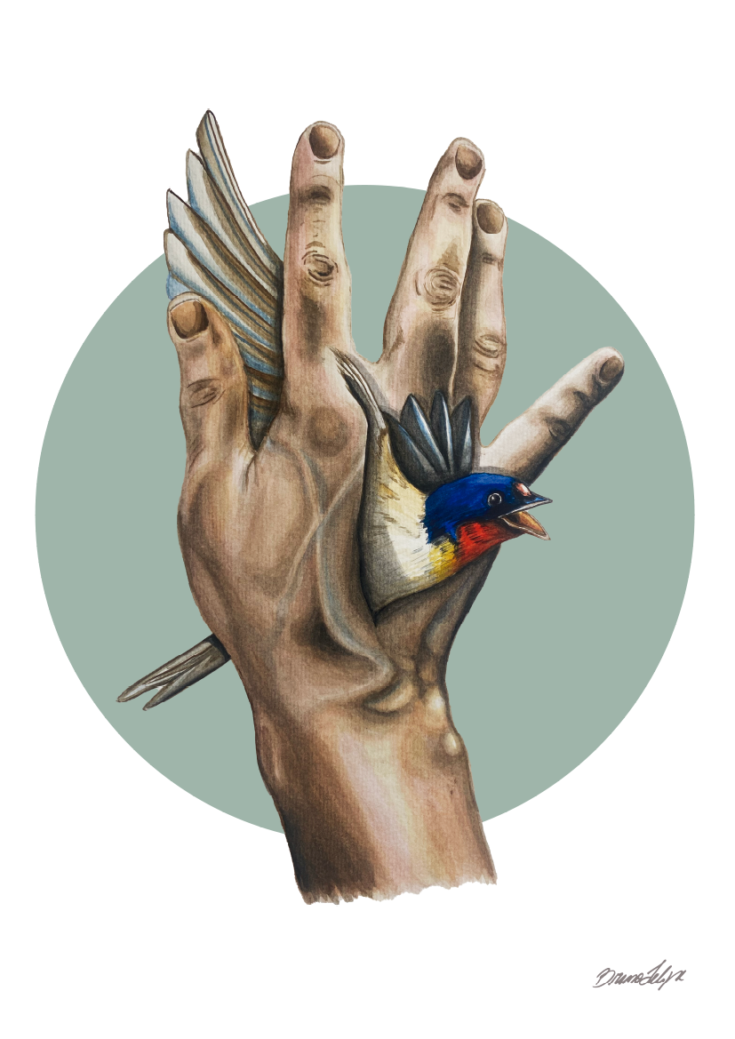 Quadro Através por Bruno Felipe