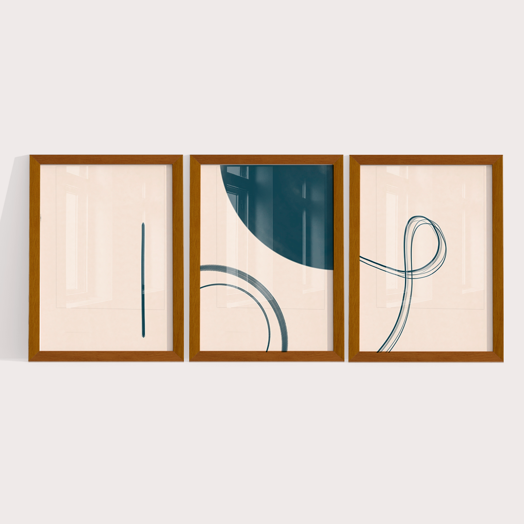 Composição de quadros Gestos