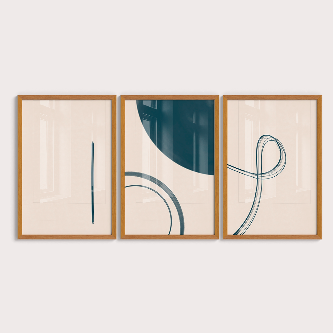 Composição de quadros Gestos