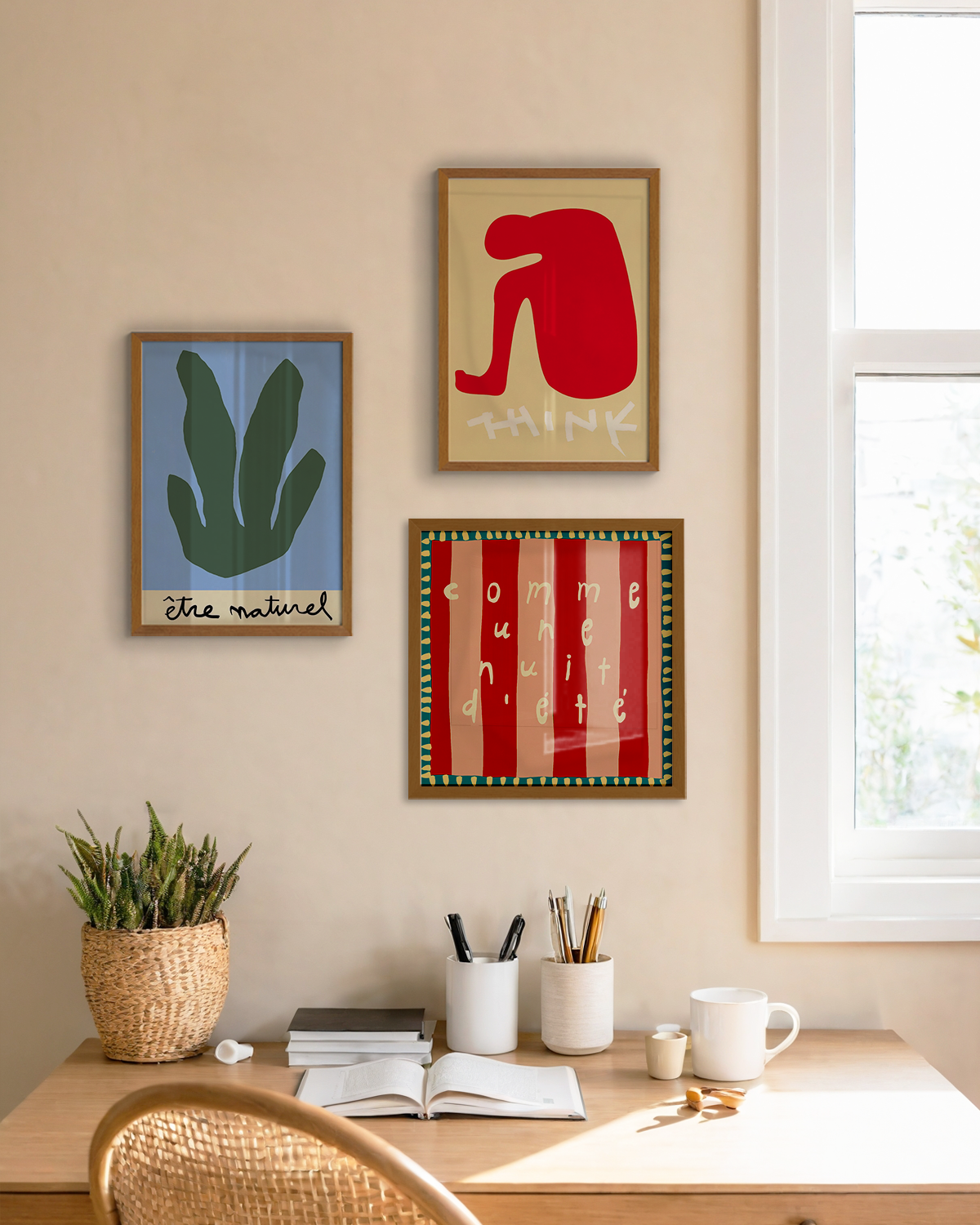 Composição de quadros - inspiração