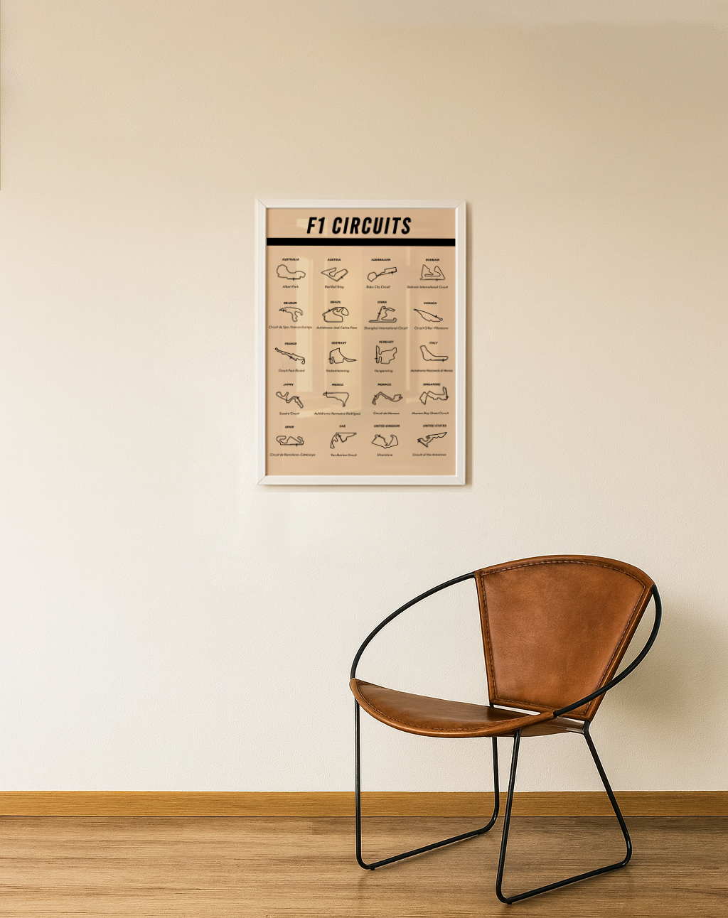 Quadro Formula 1 tamanho A2 - Pronta Entrega