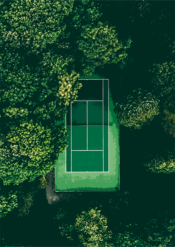 Quadro Green court