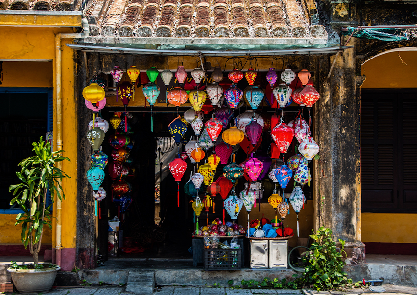 Quadro Lanternas de Hoi An, Vietnã por Larissa Heitmann