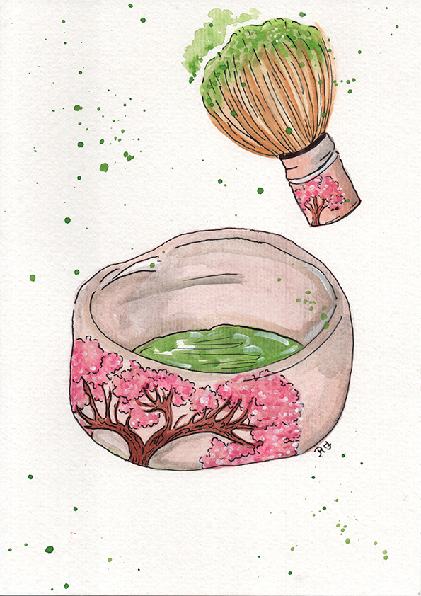 Quadro Matcha por Rayana Karoline