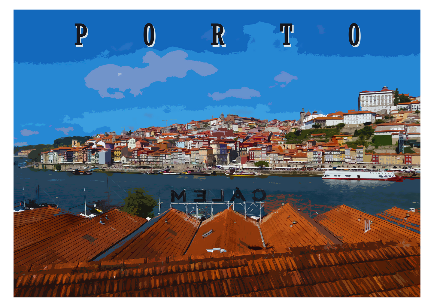 Quadro Porto por Angus Waddacor-McConill