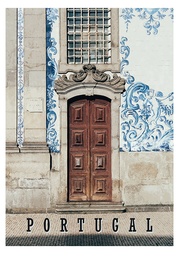Quadro Portugual por Angus Waddacor-McConill