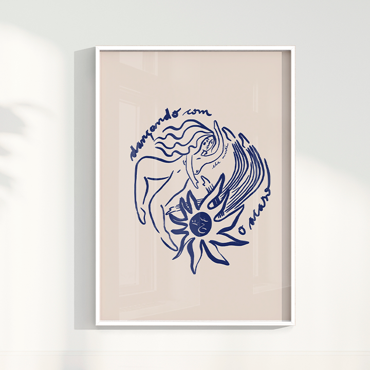 Quadro Acaso por Ela Marte