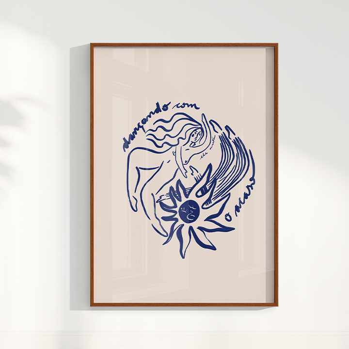Quadro Acaso por Ela Marte