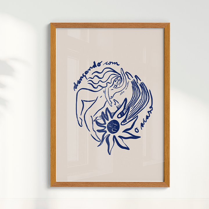 Quadro Acaso por Ela Marte