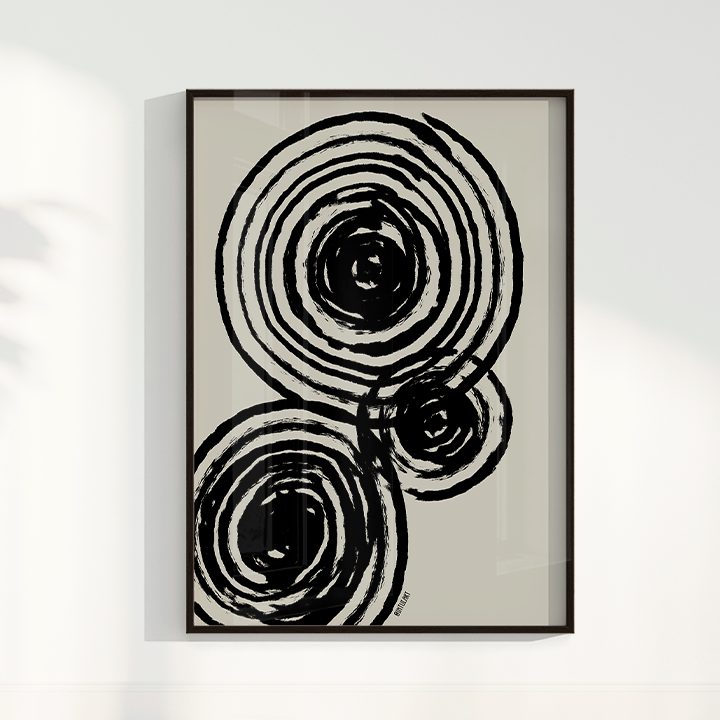 Quadro Circular por Intui.Art