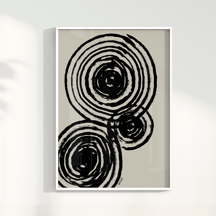 Quadro Circular por Intui.Art