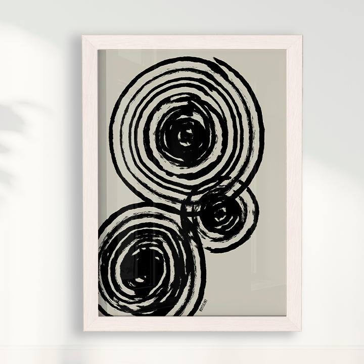 Quadro Circular por Intui.Art