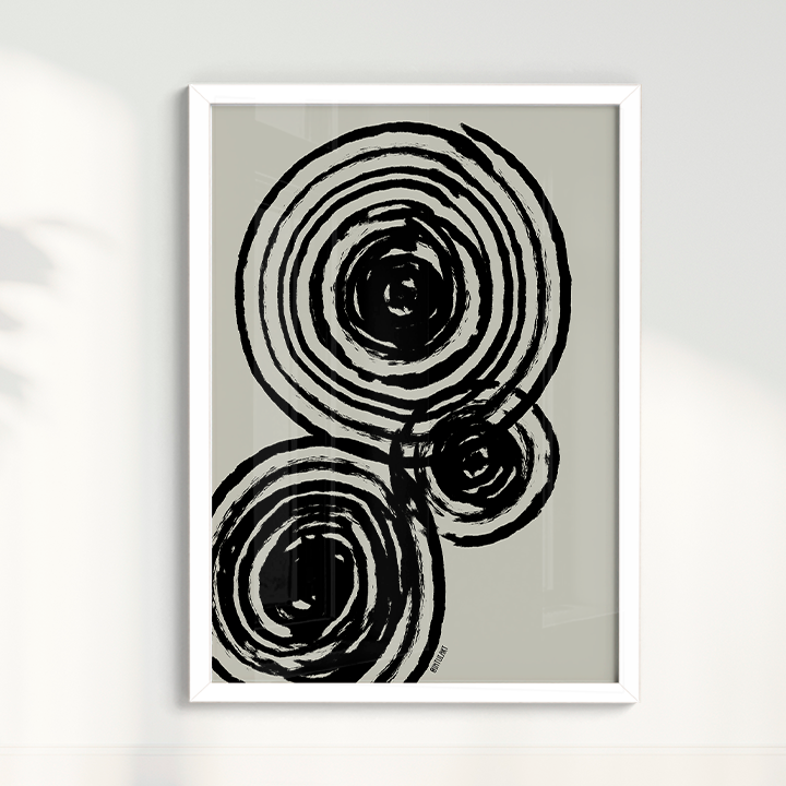 Quadro Circular por Intui.Art