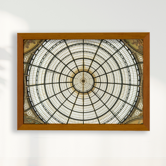 Quadro Galeria Vittorio Emanuele por Vanessa Zago - Tiragem Limitada