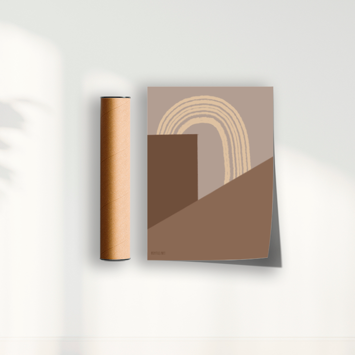 Quadro Greece por Intui.Art