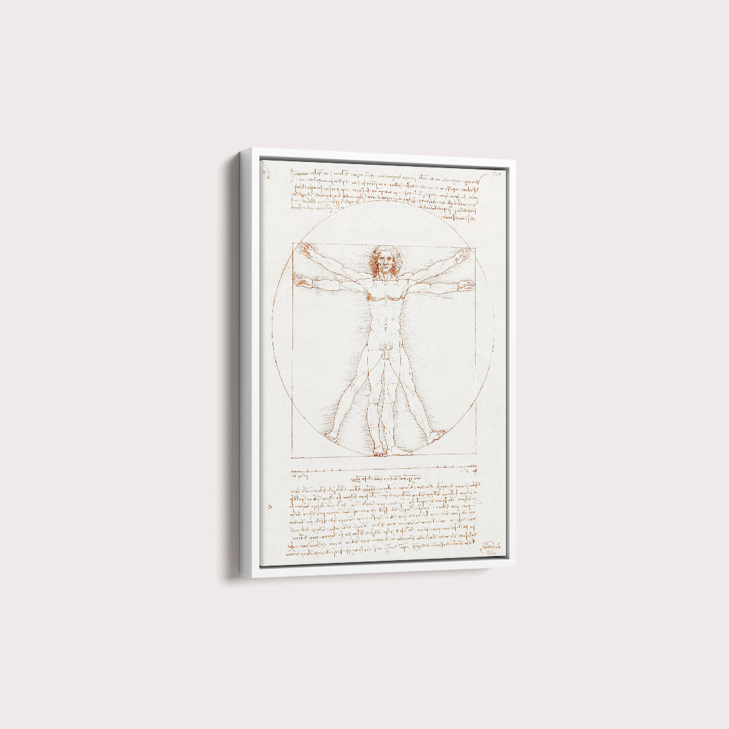 Quadro Leonardo da Vinci's Vitruvian Man