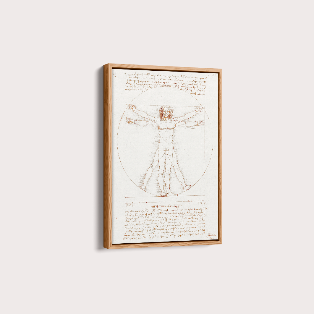 Quadro Leonardo da Vinci's Vitruvian Man