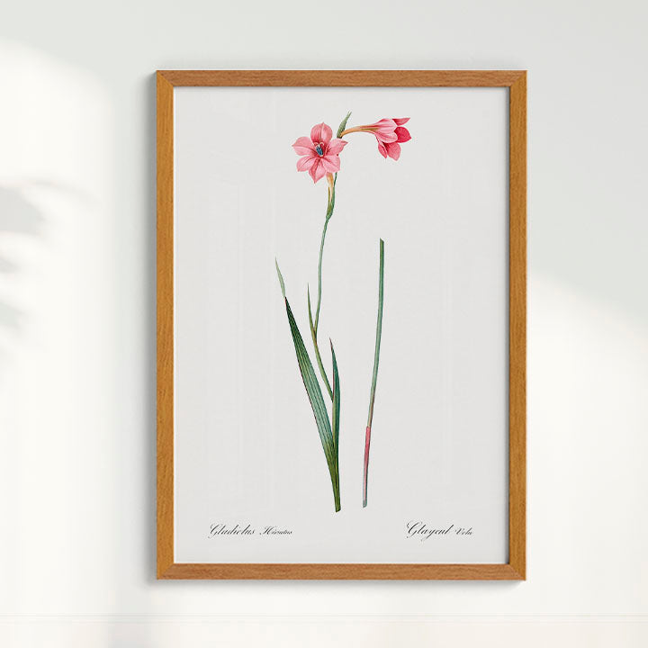 Quadro Floral Vintage - Lily