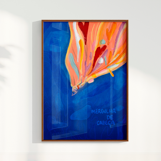 Quadro Mergulhar por Ela Marte