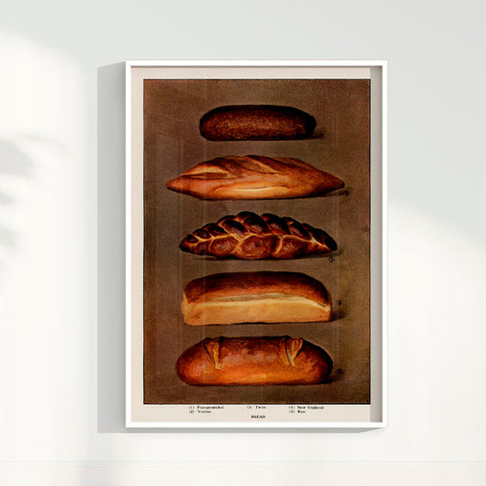 Quadro Pães Vintage