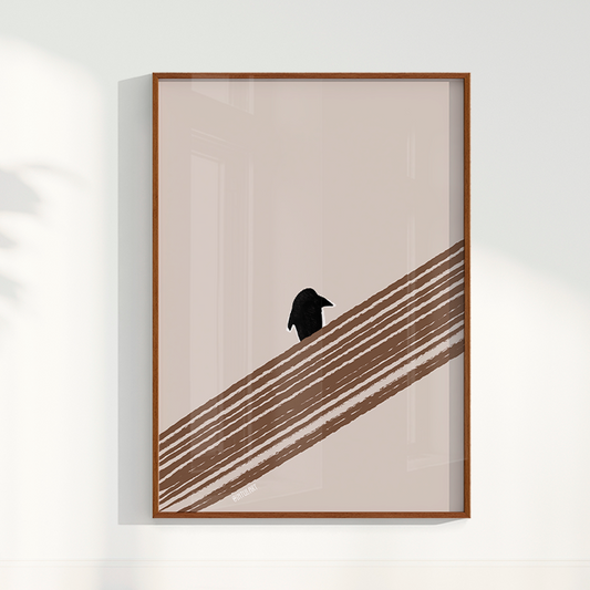 Quadro Penguin on the horizon por Intui.Art