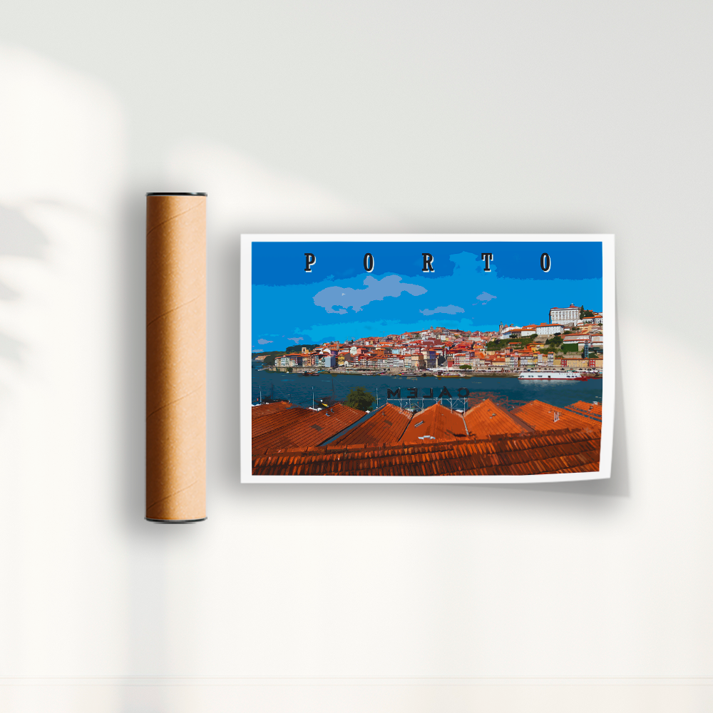 Quadro Porto por Angus Waddacor-McConill