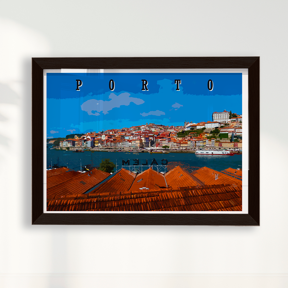 Quadro Porto por Angus Waddacor-McConill