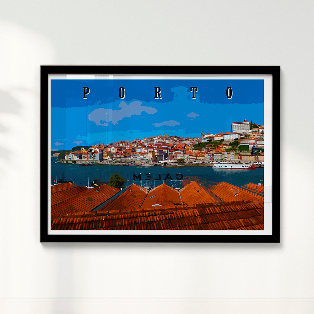 Quadro Porto por Angus Waddacor-McConill
