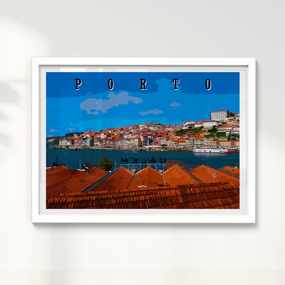 Quadro Porto por Angus Waddacor-McConill