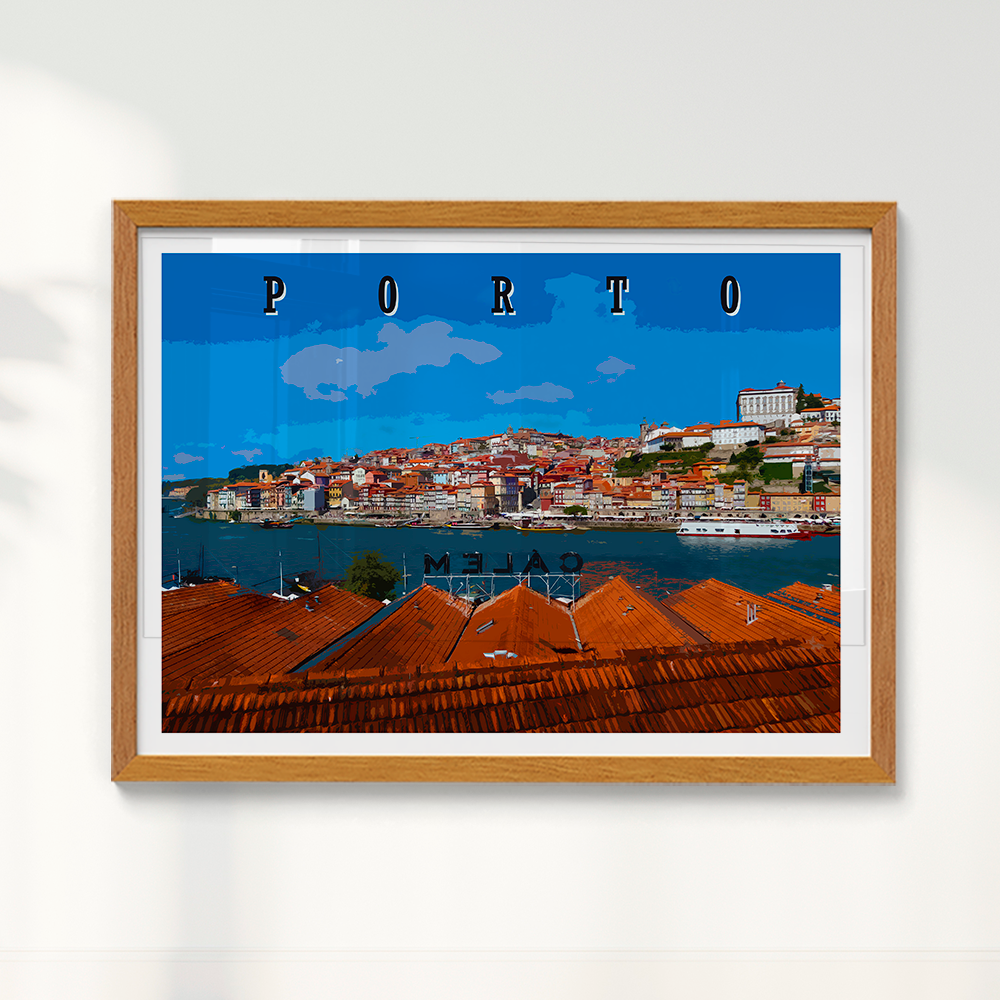 Quadro Porto por Angus Waddacor-McConill
