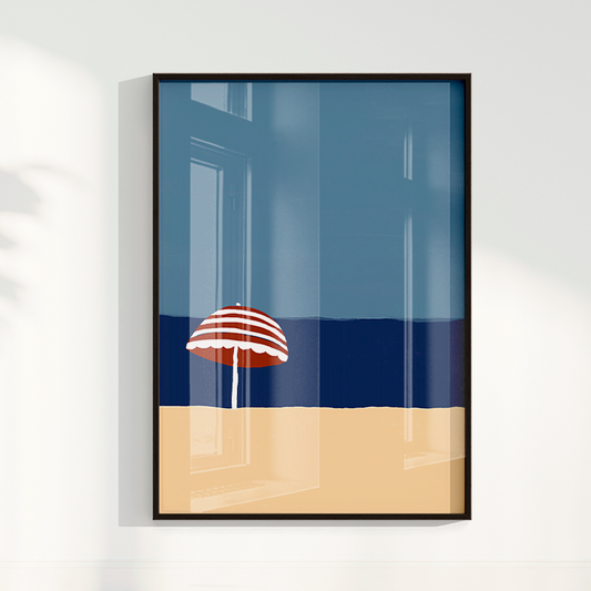 Quadro Praia por Heloisa Camargo