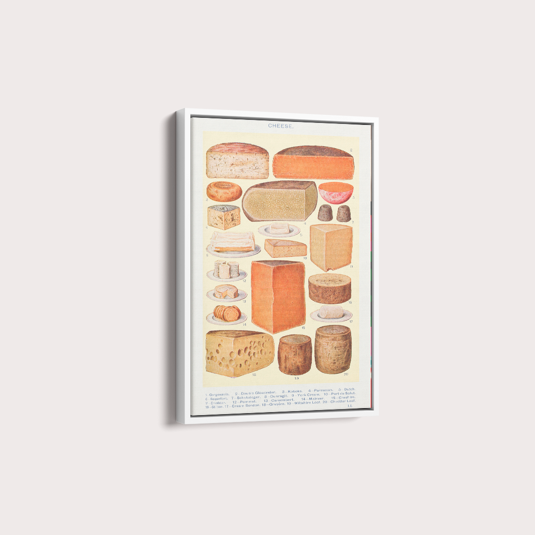 Cheese vintage poster