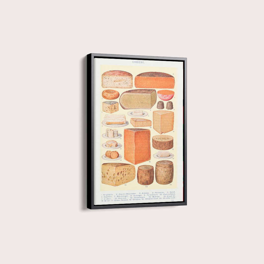 Cheese vintage poster