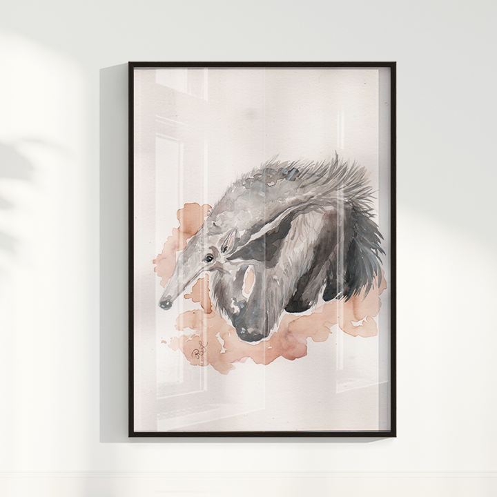 Quadro Tamanduá por Rayana Karoline