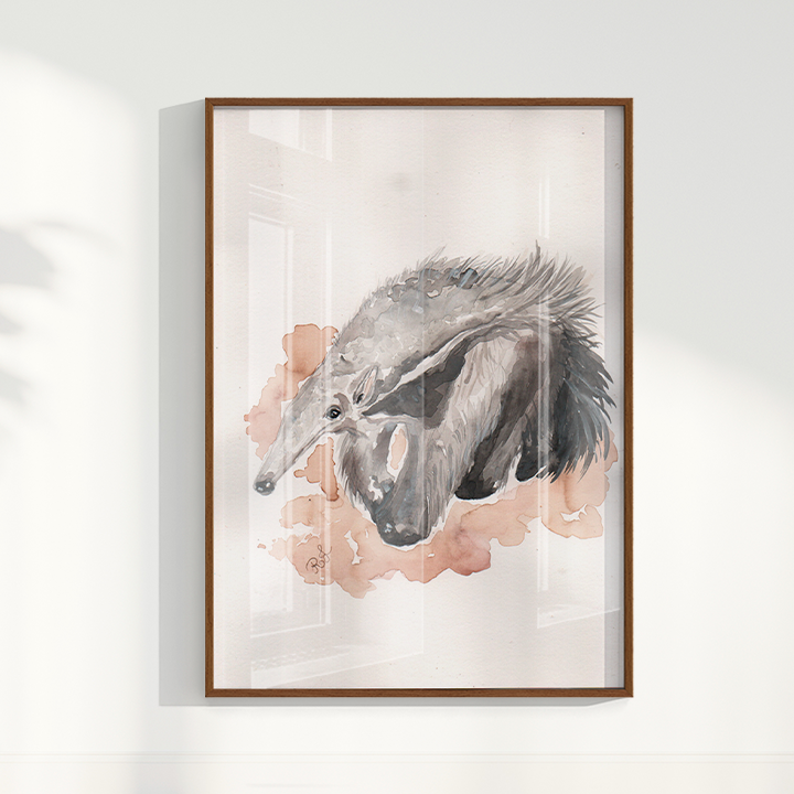 Quadro Tamanduá por Rayana Karoline