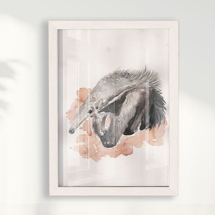 Quadro Tamanduá por Rayana Karoline