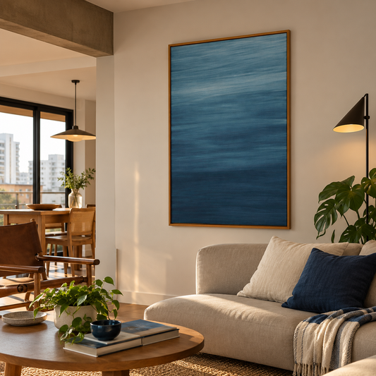 Quadro Azul por Larissa Heitmann