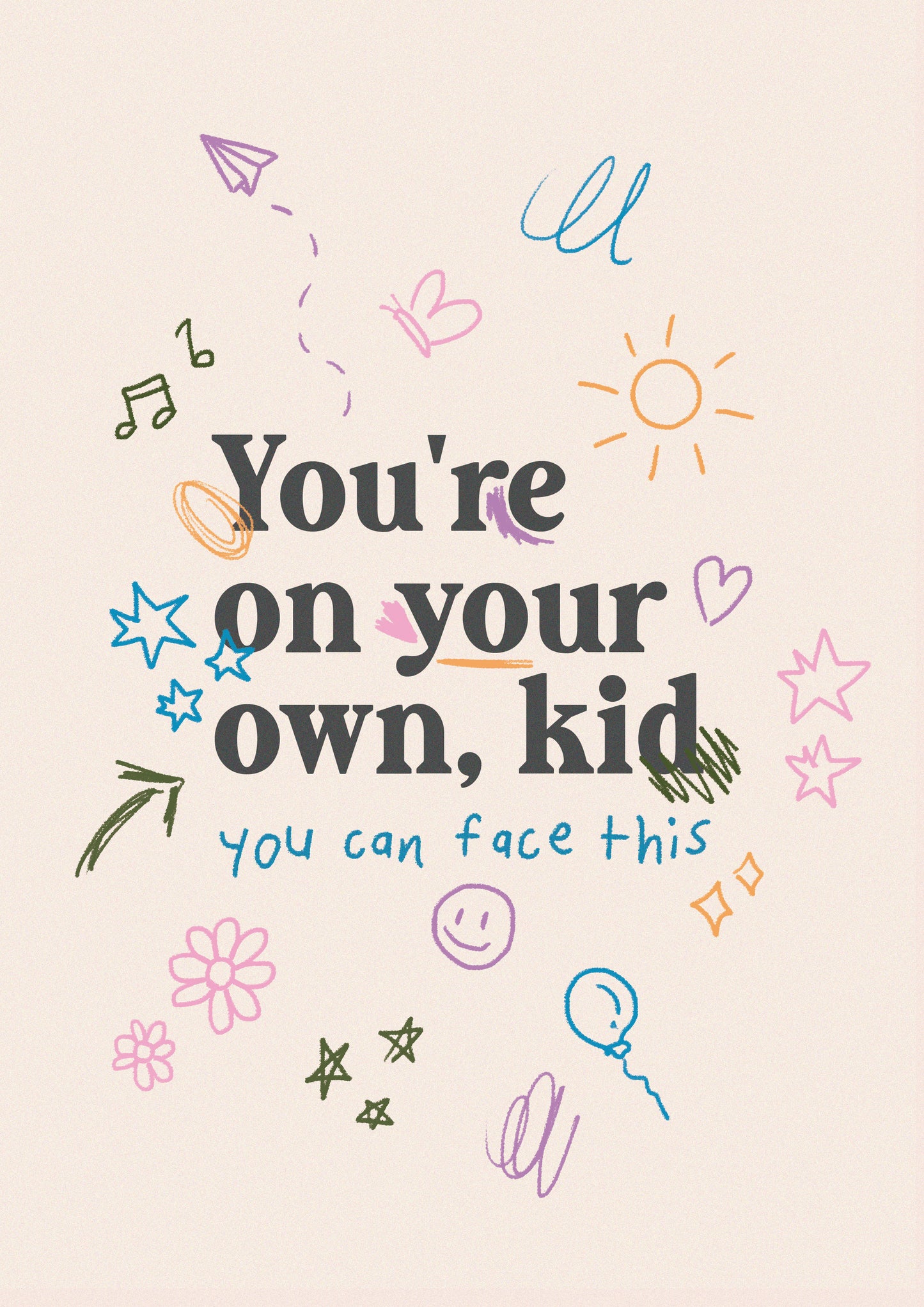 You are on your own Kid por Larissa Lira