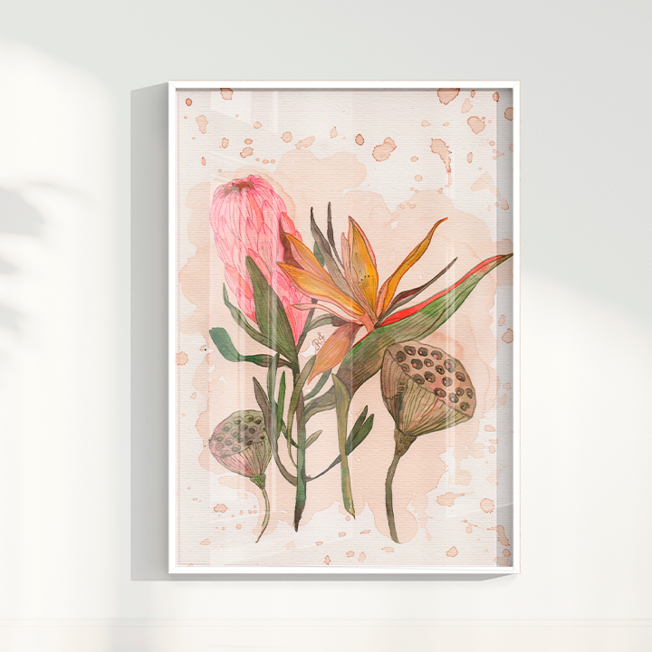Quadro Aquarelando 30 por Rayana Karoline