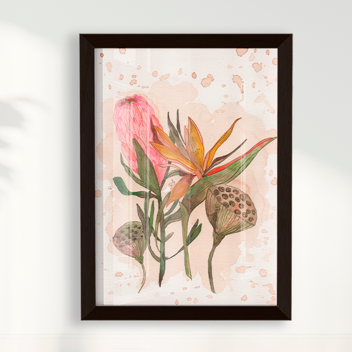 Quadro Aquarelando 30 por Rayana Karoline