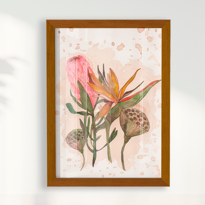 Quadro Aquarelando 30 por Rayana Karoline