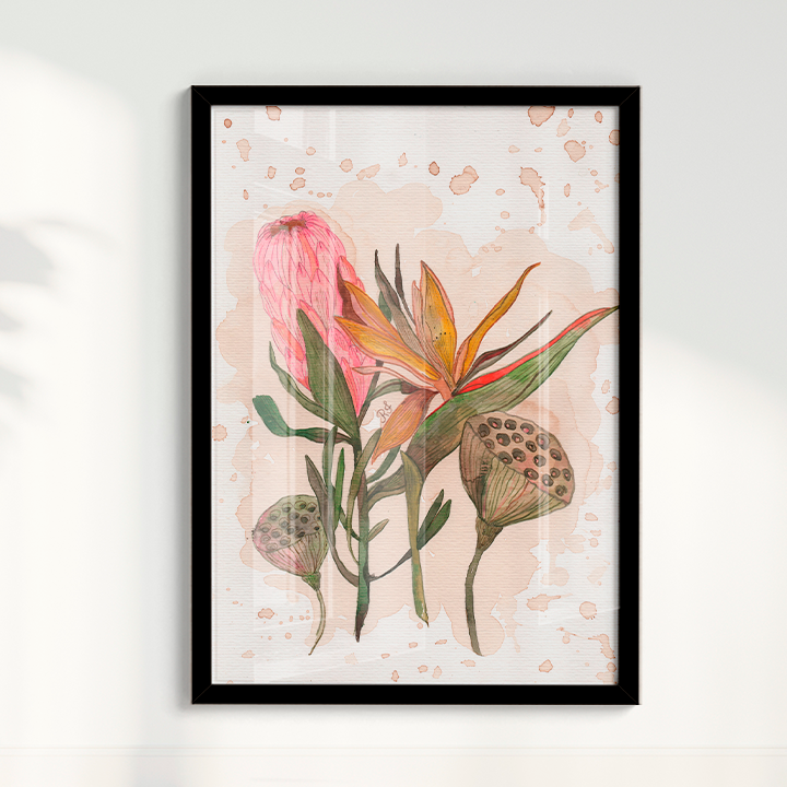 Quadro Aquarelando 30 por Rayana Karoline