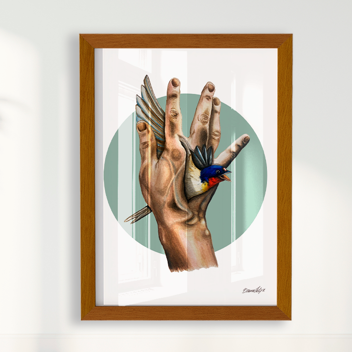Quadro Através por Bruno Felipe