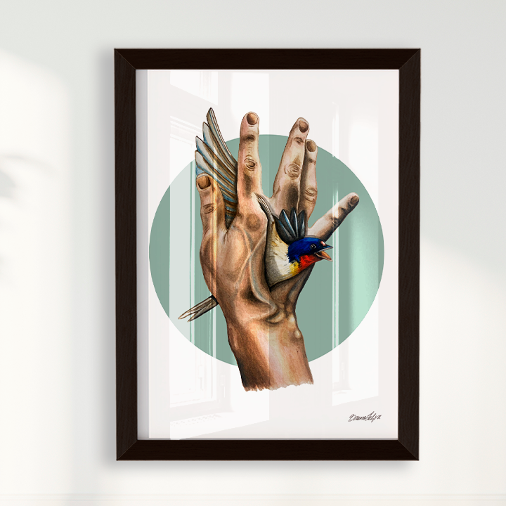 Quadro Através por Bruno Felipe