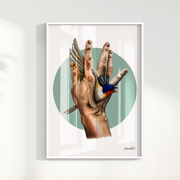 Quadro Através por Bruno Felipe