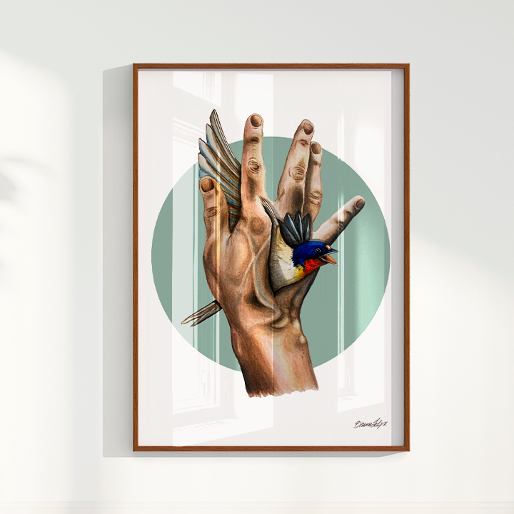 Quadro Através por Bruno Felipe