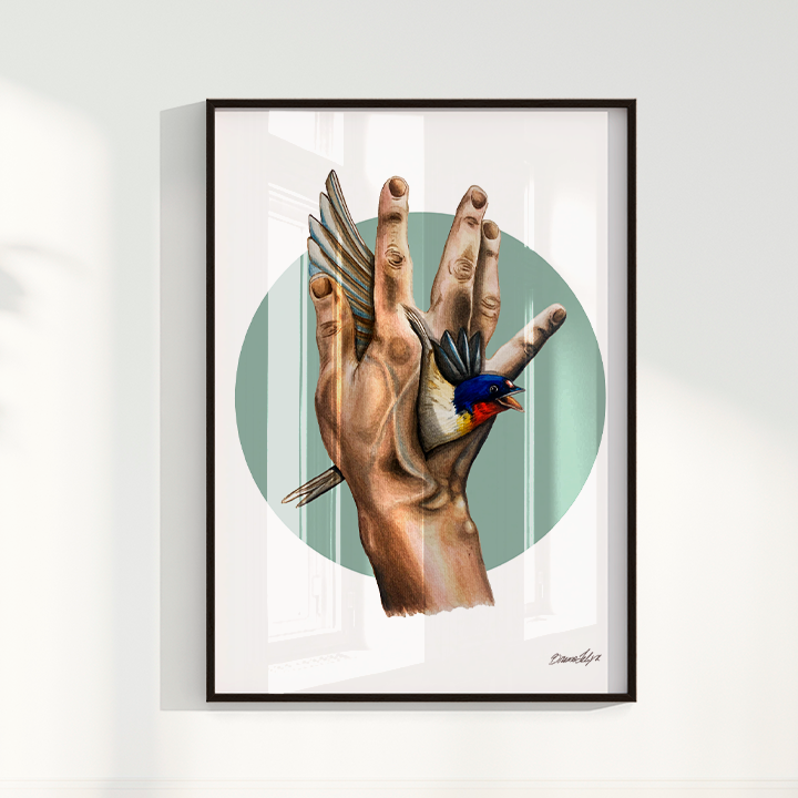 Quadro Através por Bruno Felipe