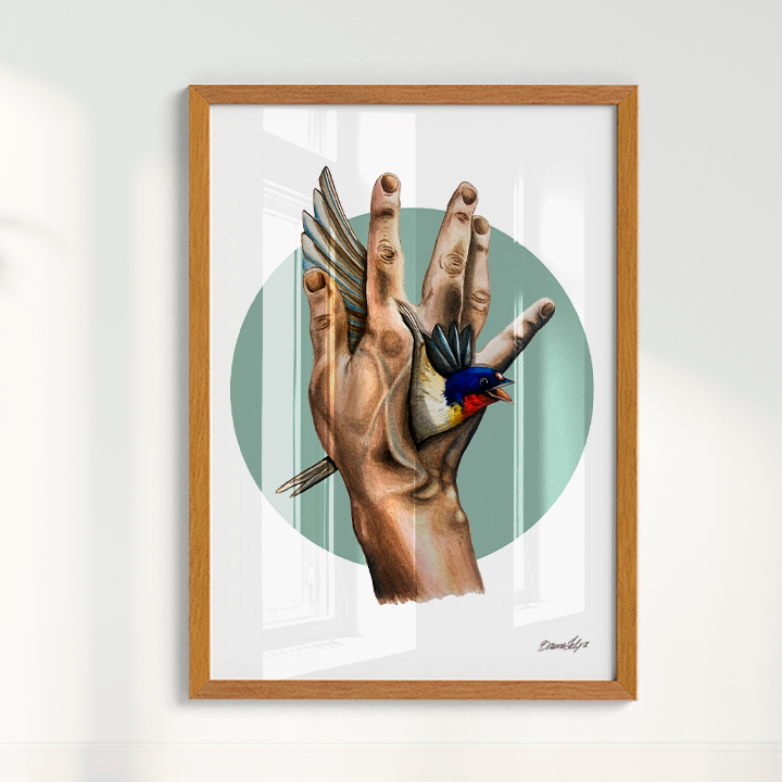 Quadro Através por Bruno Felipe