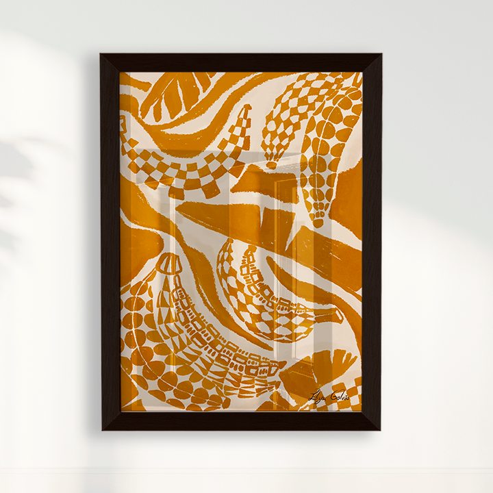 Quadro Bananada por Elizeu Galvão