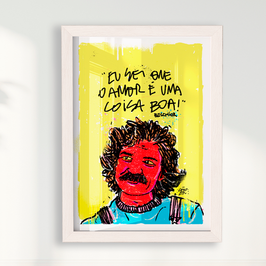 Quadro Belchior por Samuel Choer